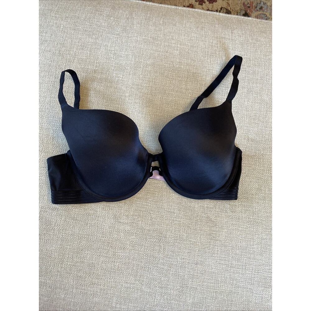 Savage X Womens Bra 36C Black Underwire Padded Adjustable Straps